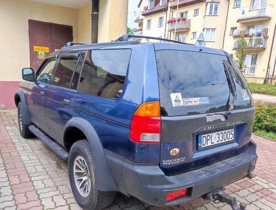 Mitsubishi Pajero cena 7500 przebieg: 217200, rok produkcji 1999 z Polkowice małe 106